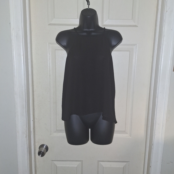 Lily white black tank top size medium - Picture 1 of 5